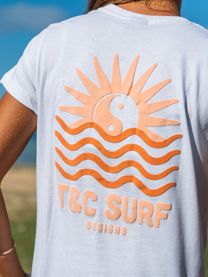 Australia Sunset Puff Tee - T&C Surf Designs