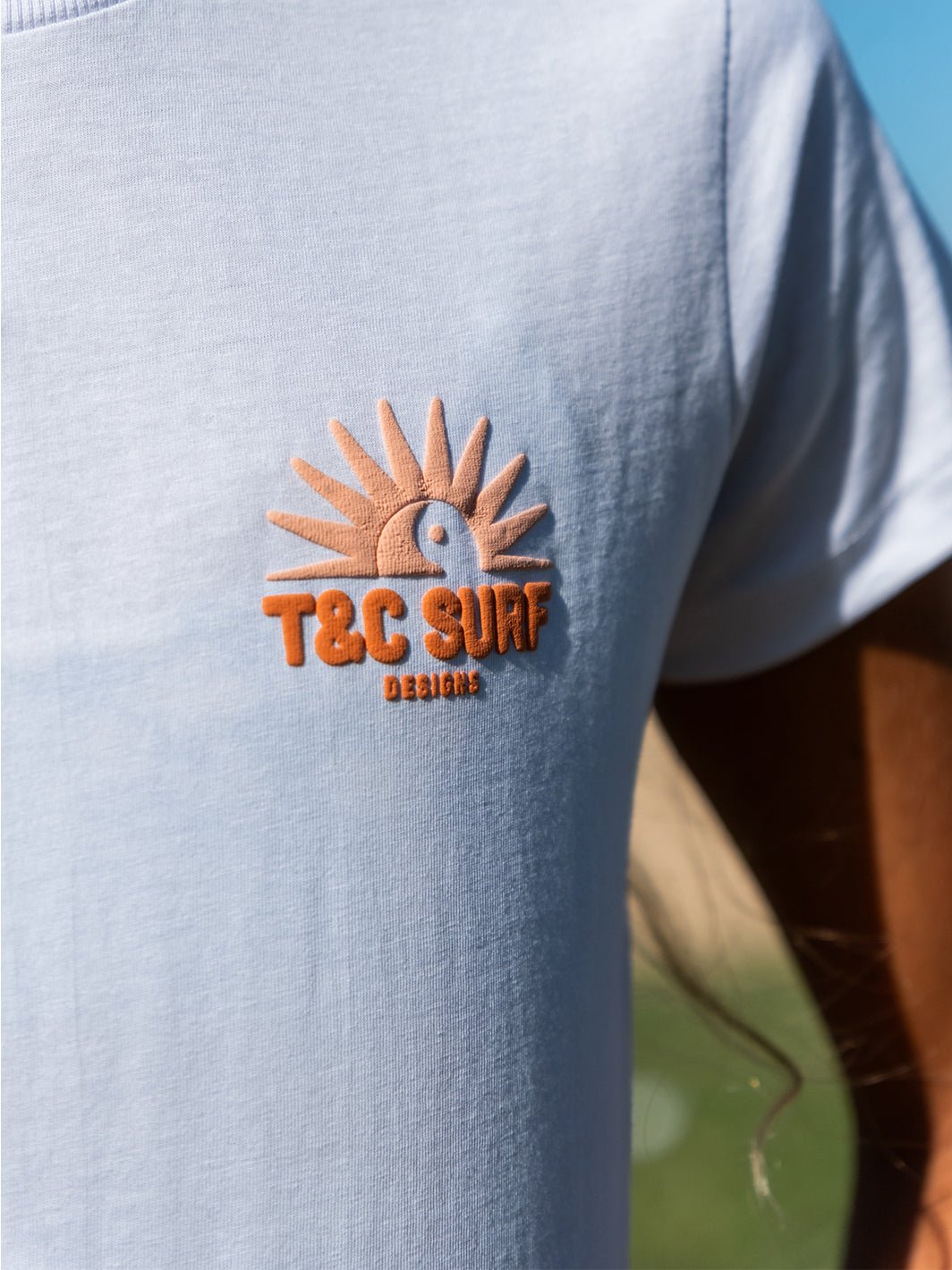 Australia Sunset Puff Tee - T&C Surf Designs