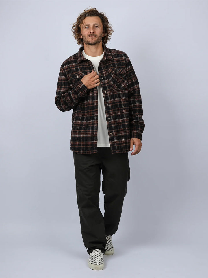 T&C Surf Designs Australia Canyon Sherpa Flannel,