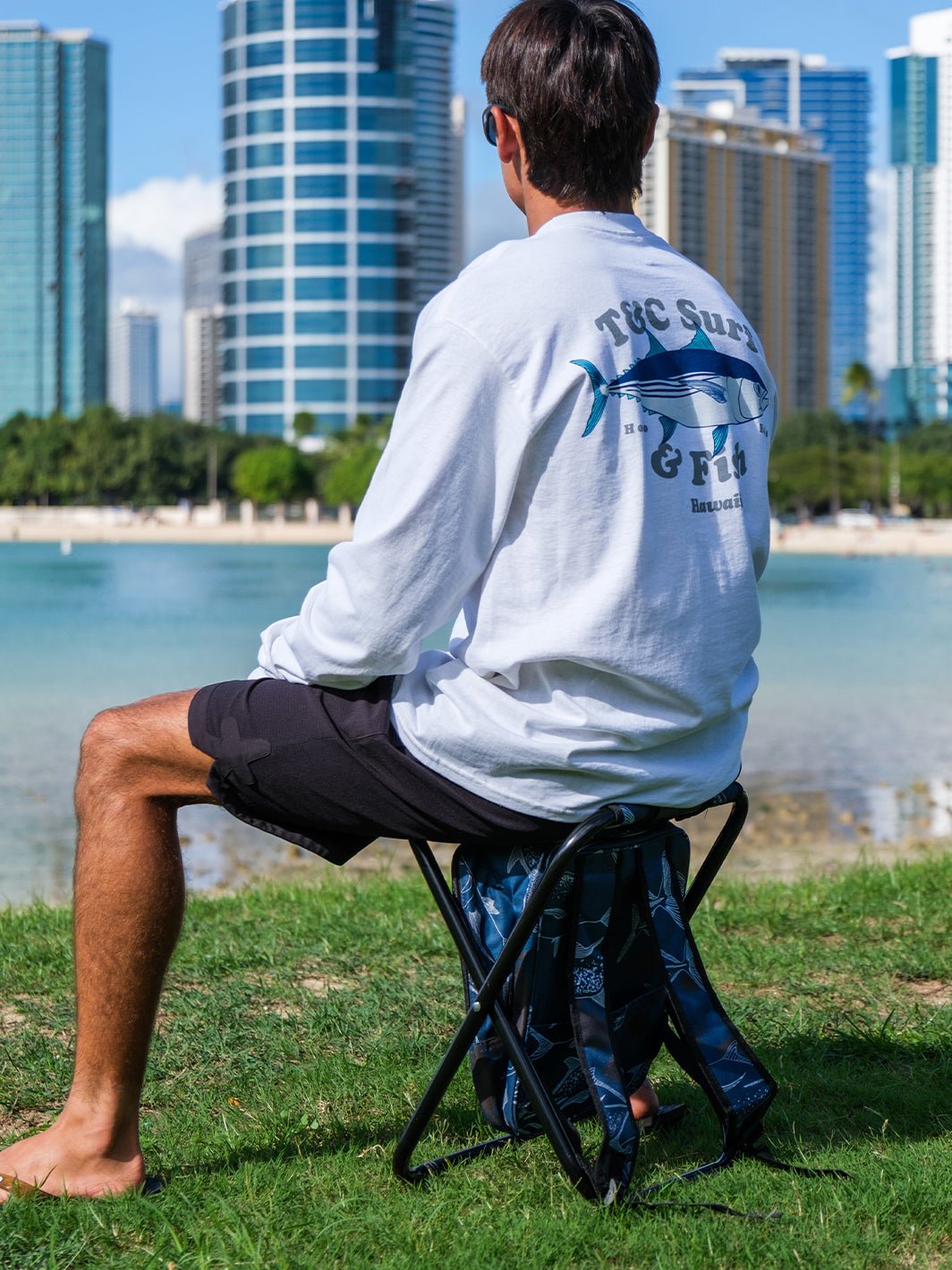 T&C Surf Designs Ulua Flow Backpack Cooler Chair,
