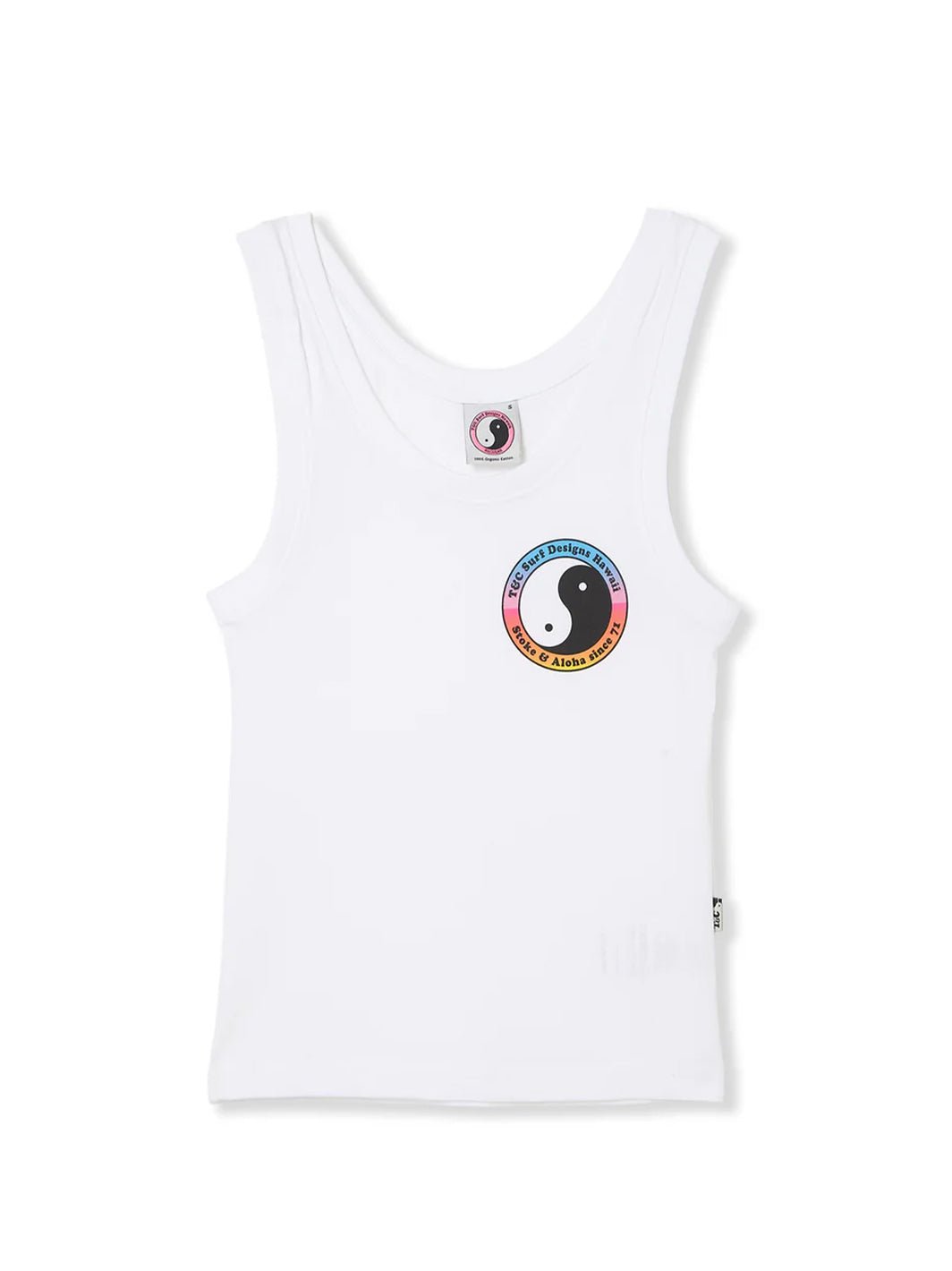 Europe Yin Yang 71 Singlet Tank - T&C Surf Designs