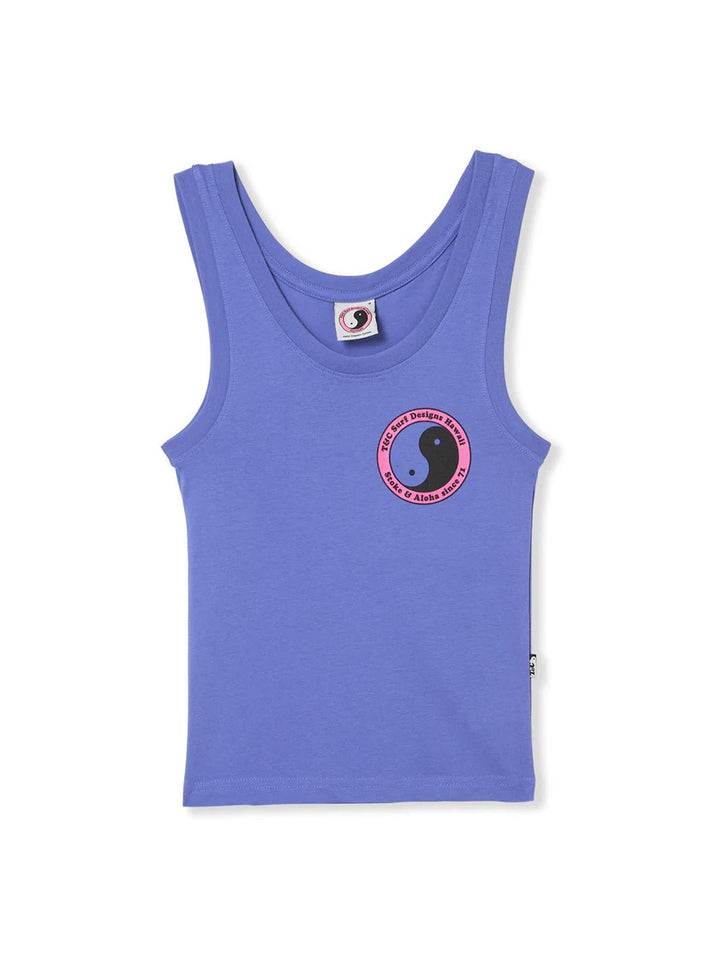 T&C Surf Designs Europe Yin Yang 71 Singlet Tank,