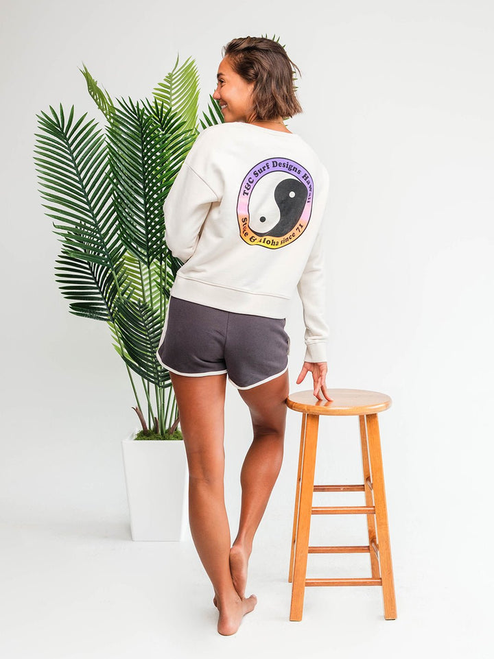 Europe Yin Yang 71 Crew Sweatshirt - T&C Surf Designs