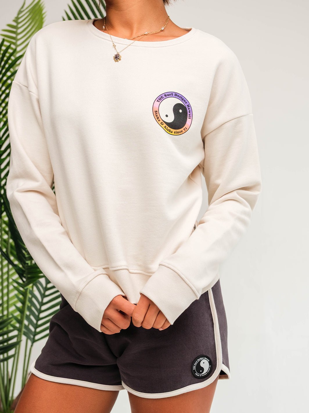 Europe Yin Yang 71 Crew Sweatshirt - T&C Surf Designs