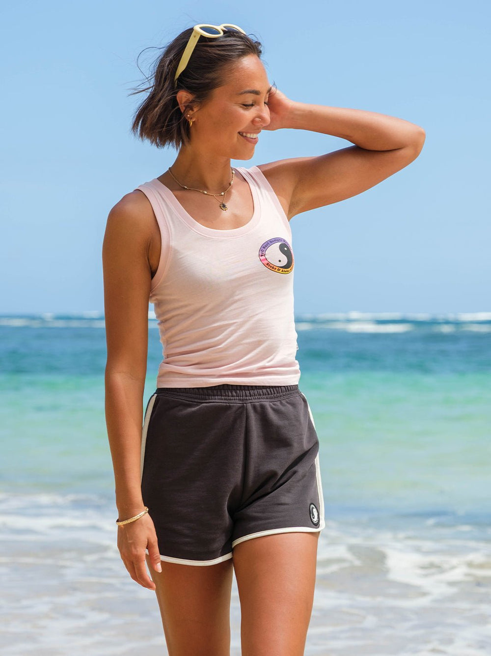 T&C Surf Designs Europe Yin Yang Fleece Short,