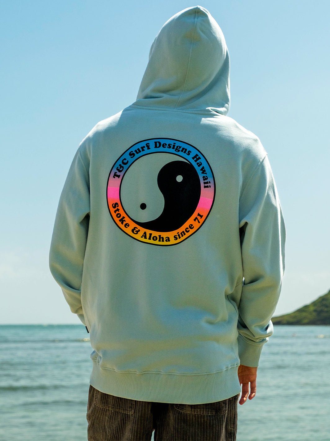 T&C Surf Designs Europe Yin Yang 71 Hoodie,