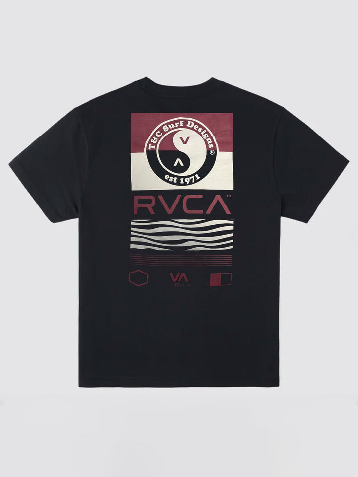 T&C Surf Designs T&C Surf x RVCA Stack Tee,