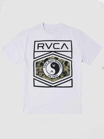 T&C Surf Designs T&C Surf x RVCA Hex Portal Tee,