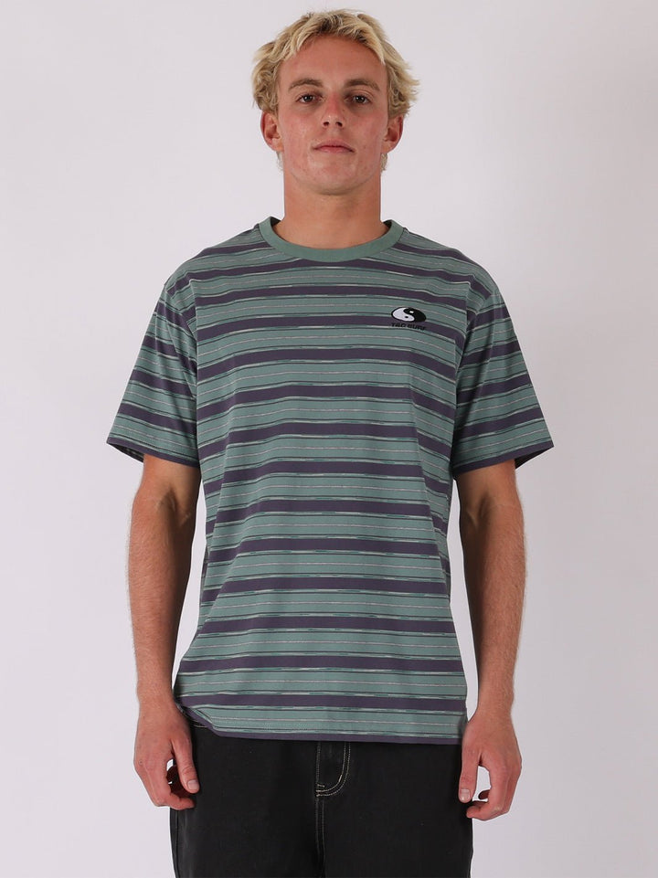 Australia Koa Stripe Tee - T&C Surf Designs