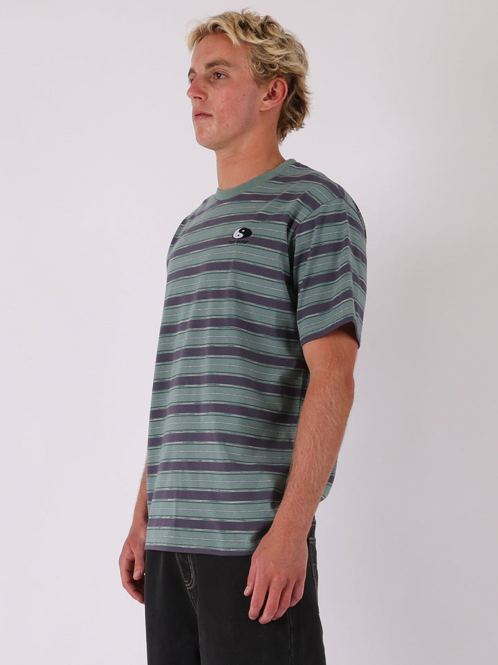 Australia Koa Stripe Tee - T&C Surf Designs