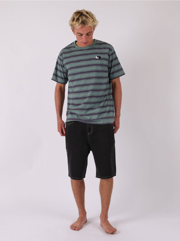 Australia Koa Stripe Tee - T&C Surf Designs