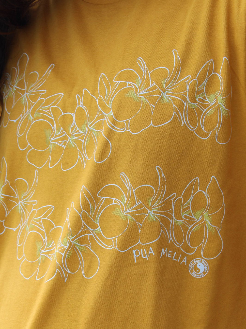 T&C Surf Designs Simple Plumeria Boyfriend Tee,