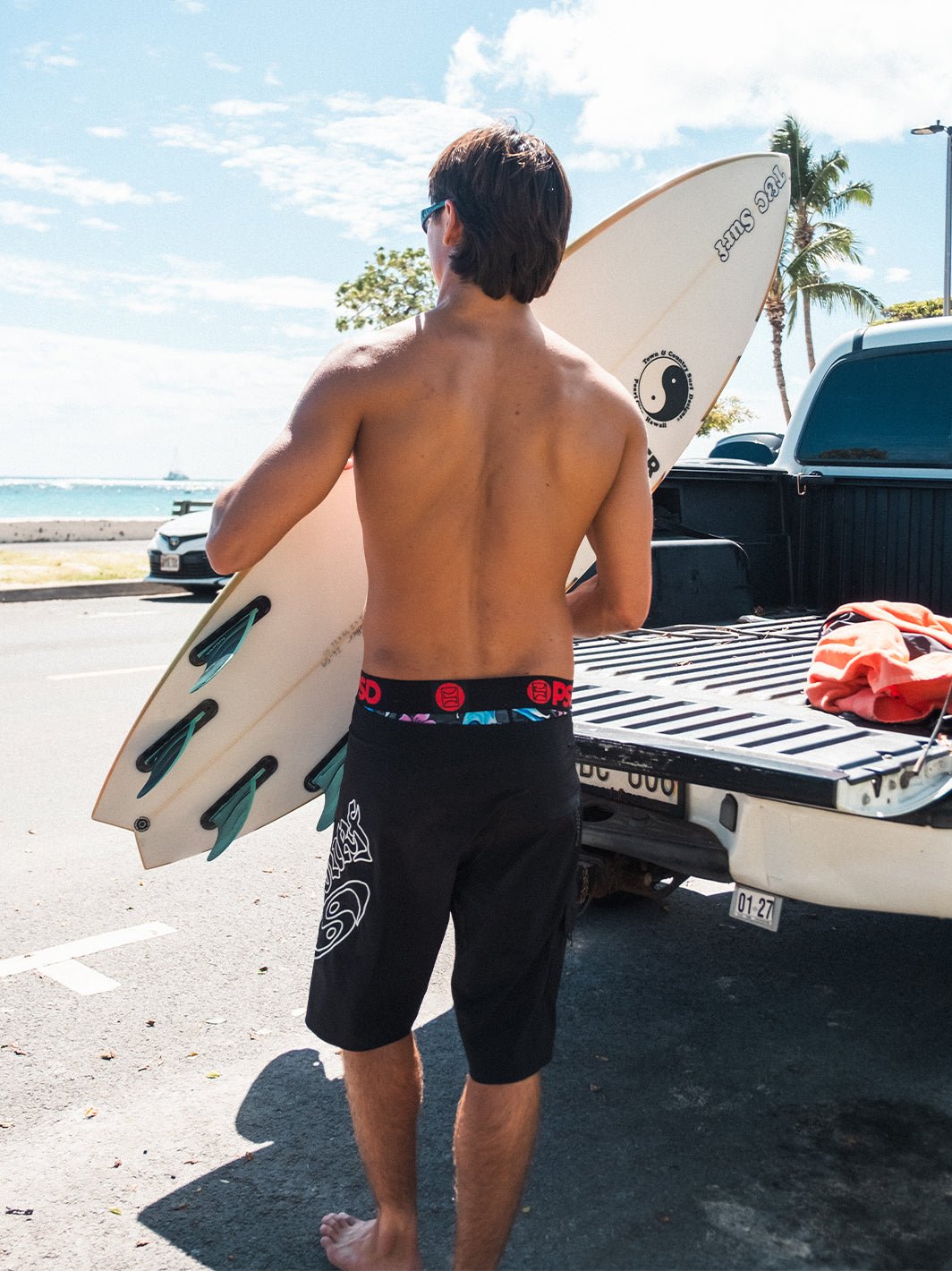 T&C Surf x PSD Koiyama 7" Boxer Brief - T&C Surf Designs