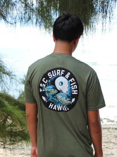 T&C Surf Designs T&C Surf Twin Fin Jersey Tee,