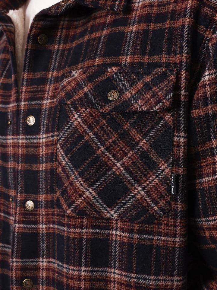 T&C Surf Designs Australia Canyon Sherpa Flannel,