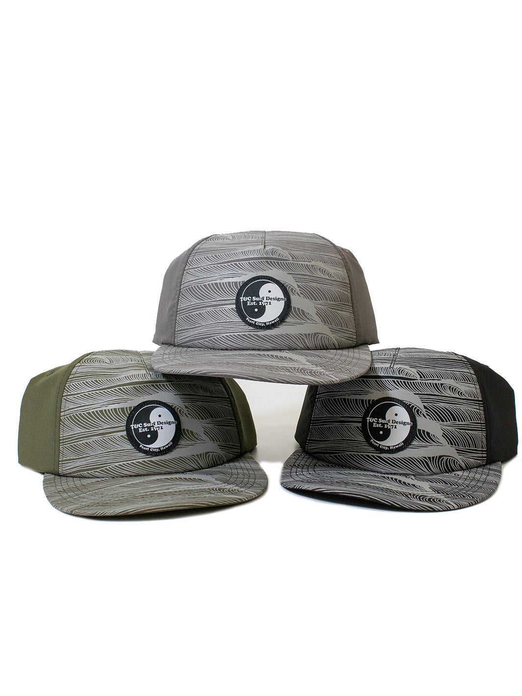 T&C Surf Designs Waves On Waves Cap,