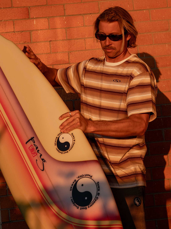 Australia Pang Stripe Tee - T&C Surf Designs