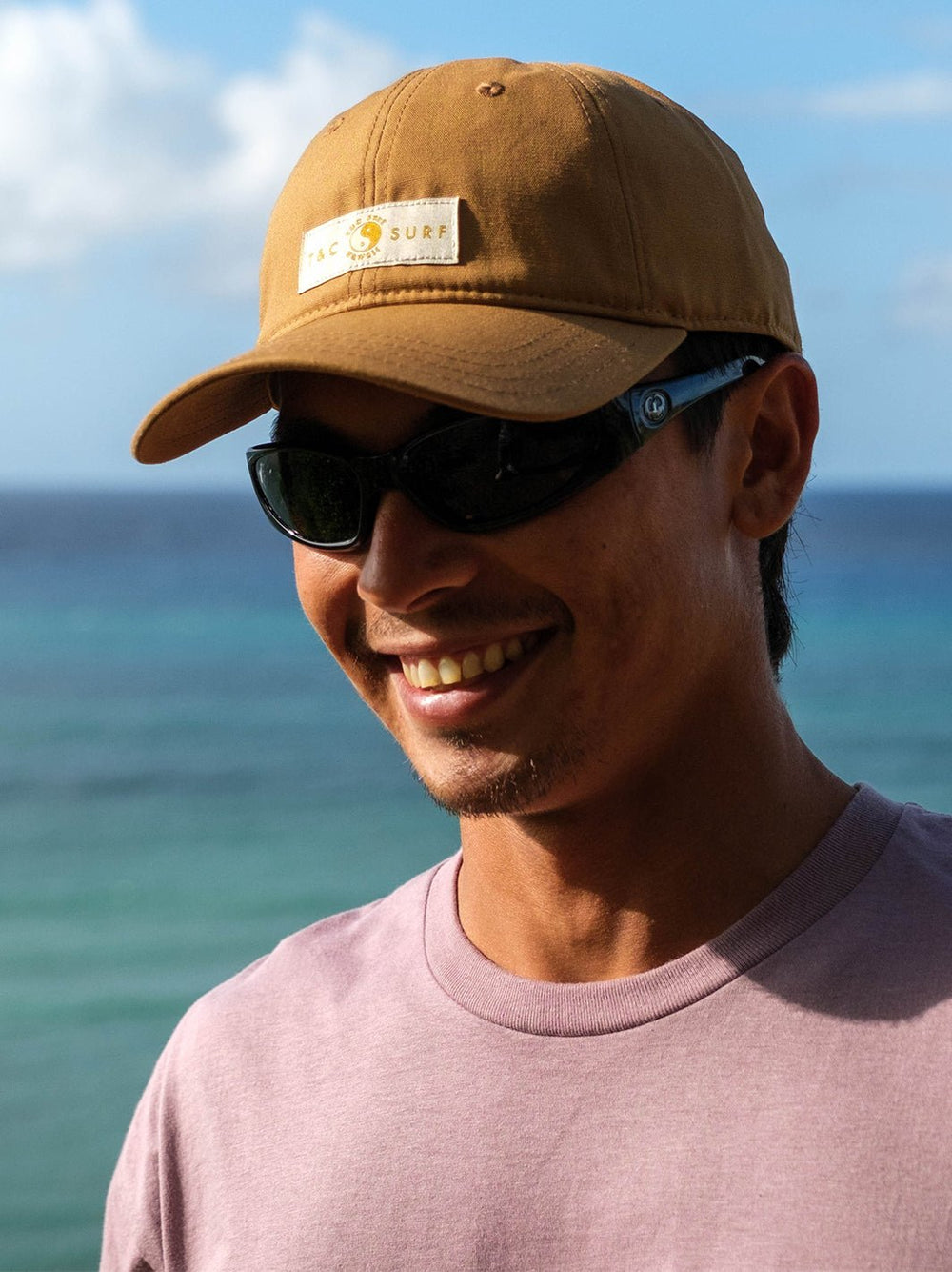 T&C Surf Designs Simple Label Cap, Acorn