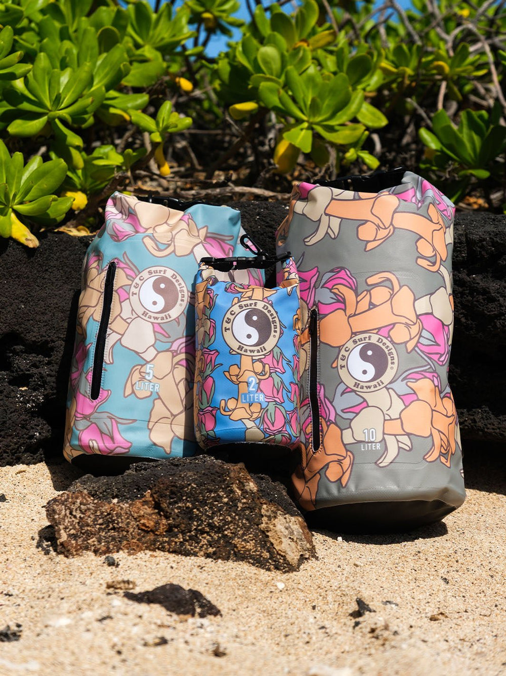 Lei Pu'uwai 5L Dry Bag - T&C Surf Designs