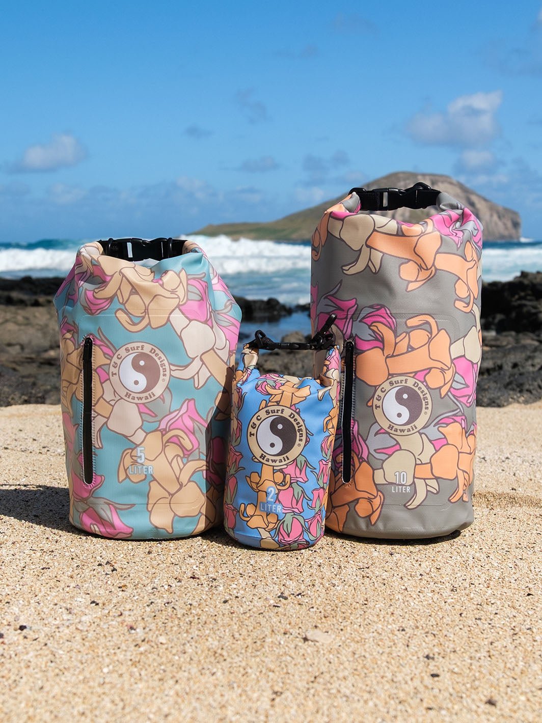 Lei Pu'uwai 5L Dry Bag - T&C Surf Designs