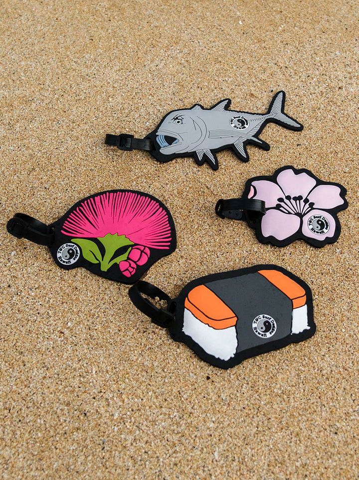 T&C Surf Designs Ohia Pattern Luggage Tag,