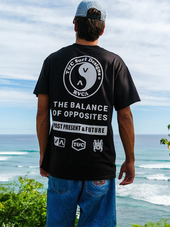 T&C Surf Designs T&C Surf x RVCA All Brand Tee,