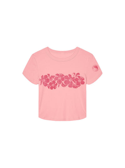 T&C Surf Designs T&C Surf Retro Band Baby Tee, Pink / S