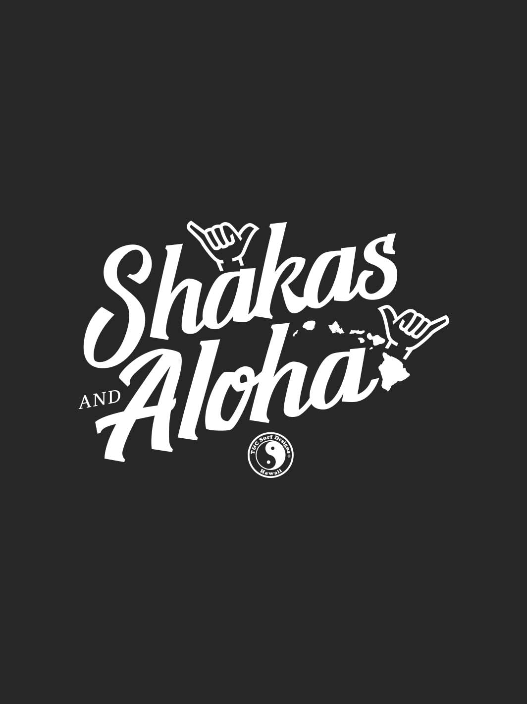 Shakas and Aloha Zip Hoodie - T&C Surf Designs