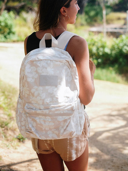 Aloha Collection Puakenikeni Distressed Backpack – T&C Surf Designs