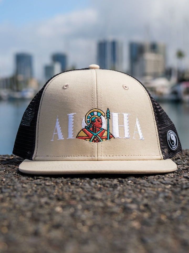 T&C Surf Designs Aloha King Cap, Birch / Regular