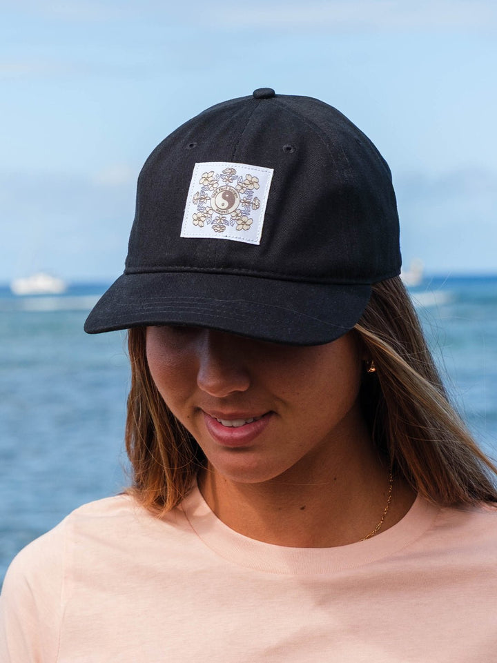 T&C Surf Designs Puakenikeni Pikake Cap, Black