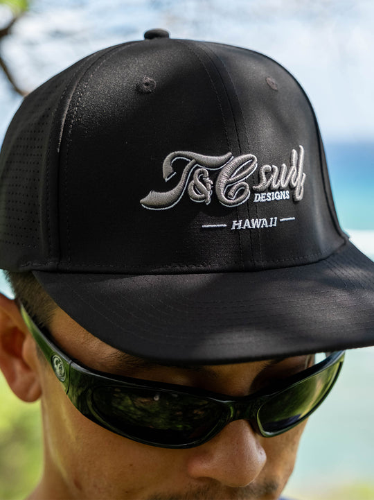 T&C Surf Designs Signature Cap, Black