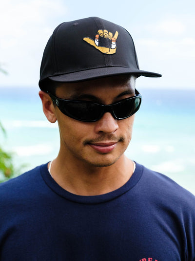 T&C Surf Designs Shaka Cap, Black