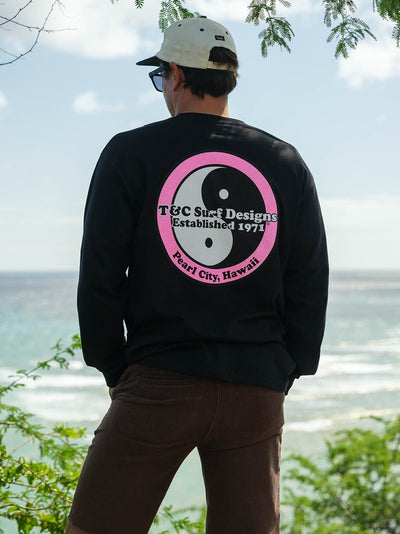 T&C Surf Designs Retro Neon Long Sleeve,