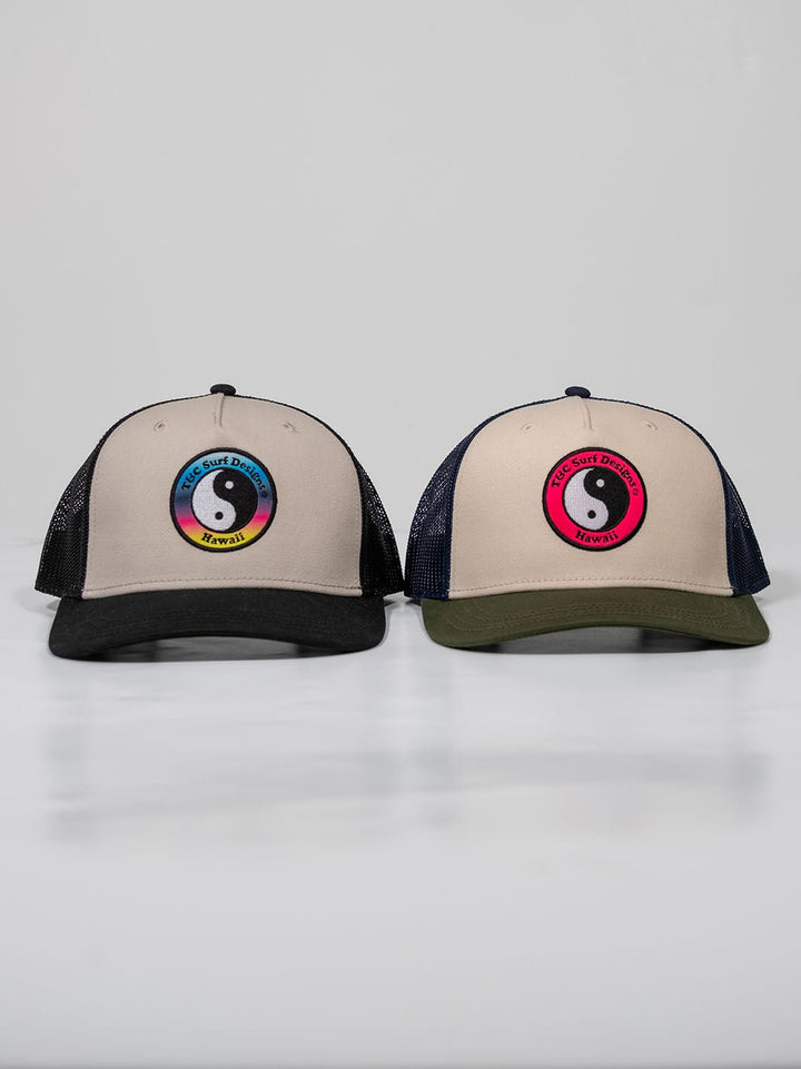 T&C Surf Designs Europe Yin Yang Bicolor Trucker Cap,