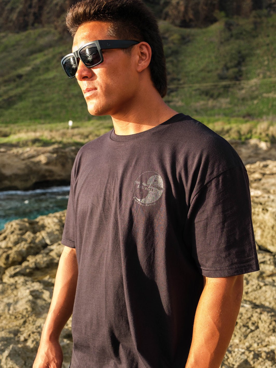 Black Pearl Logo Jersey Tee - T&C Surf Designs