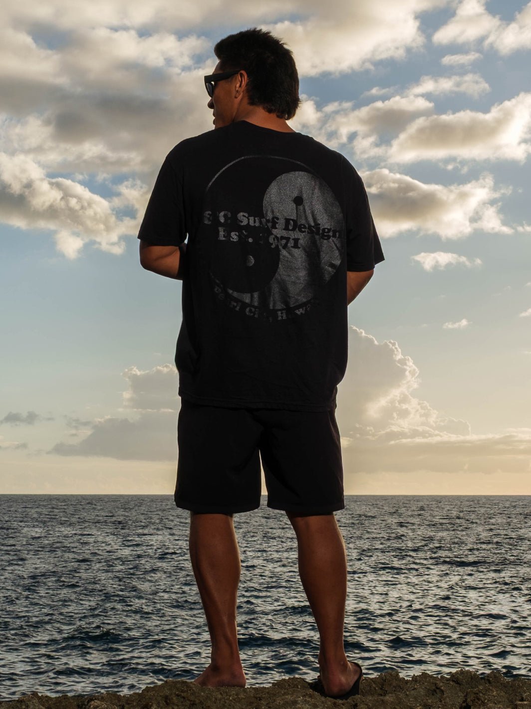 Black Pearl Logo Jersey Tee - T&C Surf Designs