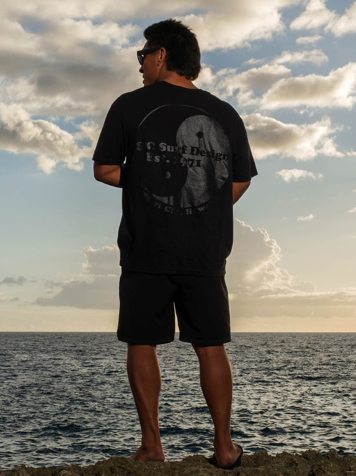 Black Pearl Logo Jersey Tee - T&C Surf Designs