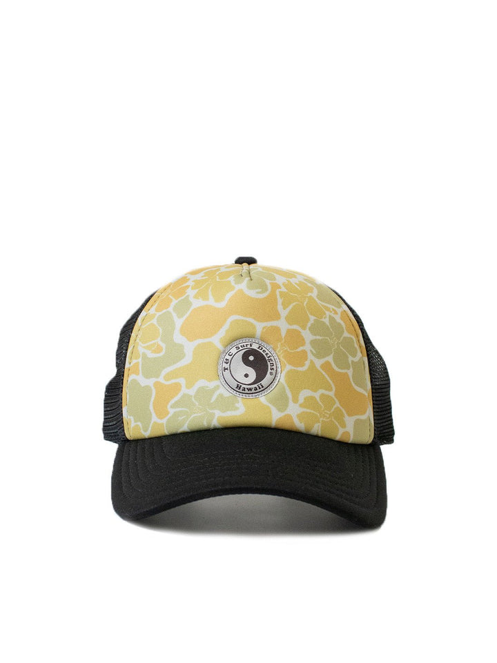 T&C Surf Designs Camo Puakenikeni Cap, Black