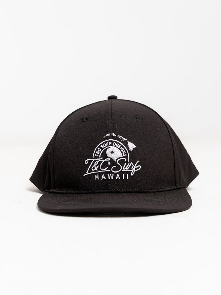 T&C Surf Designs Scripted Cap, Black