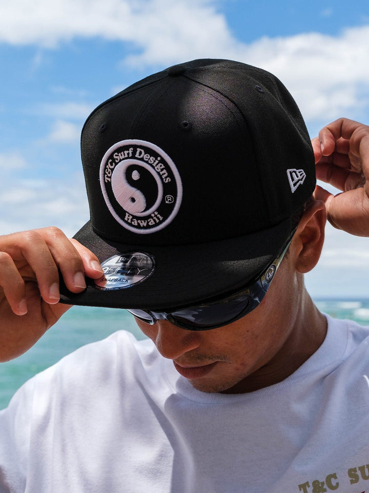 T&C Surf Designs Raised Logo New Era Snapback Cap,