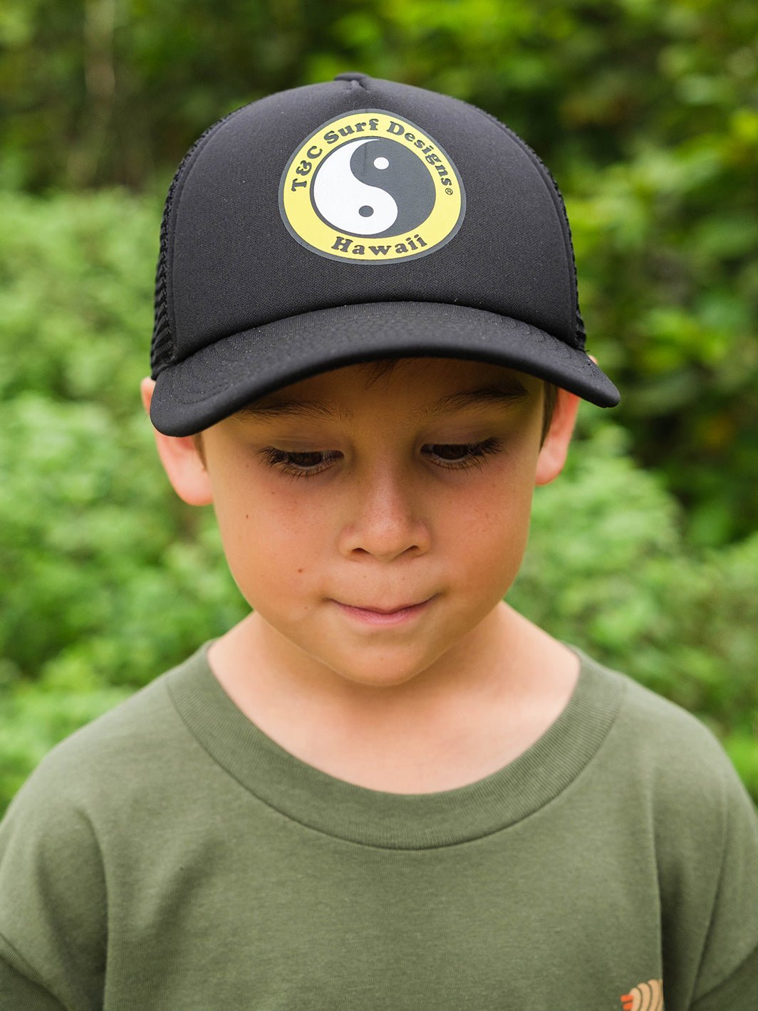 T&C Surf Designs Kids Standard Logo Trucker,