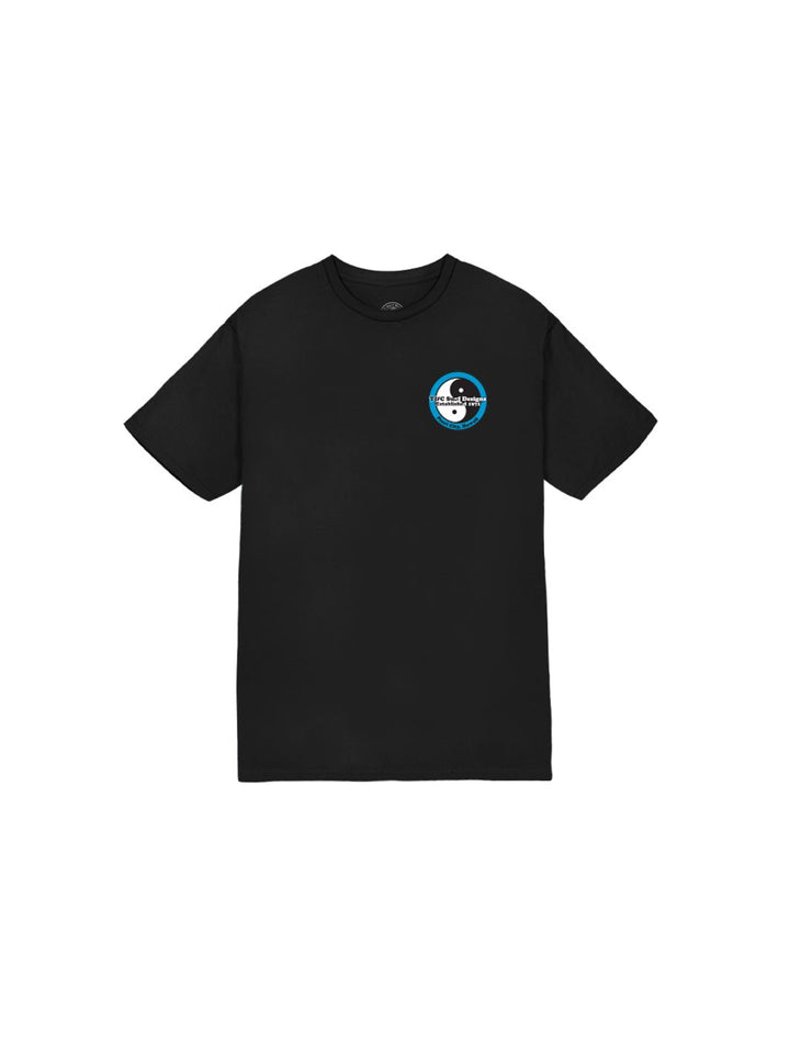 T&C Surf Designs Kids Retro Neon Logo Tee,