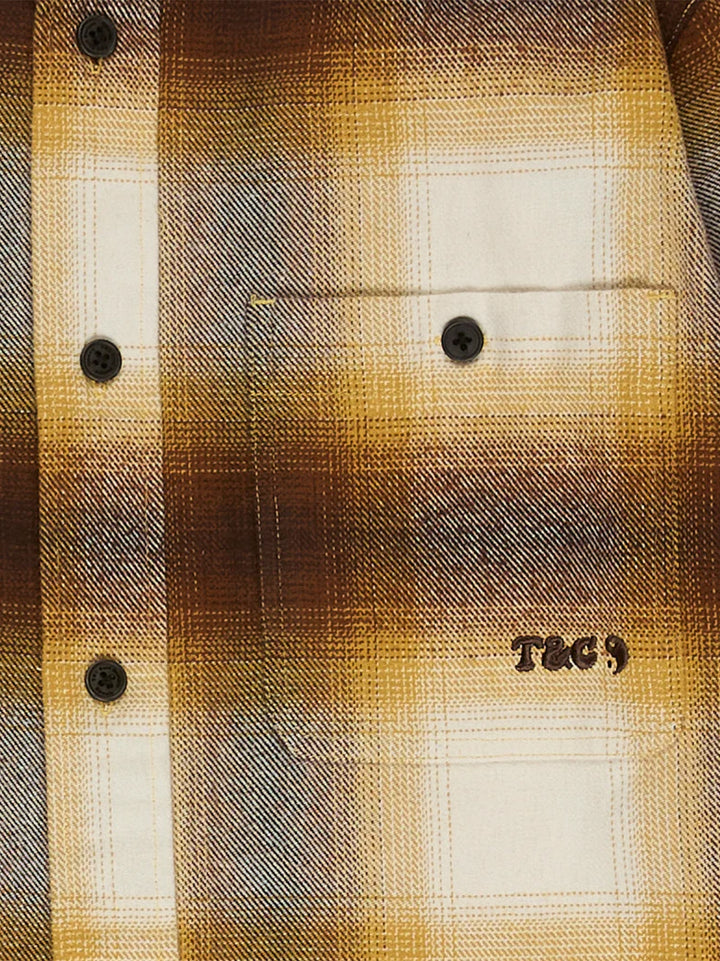 T&C Surf Designs Europe Heavy Flannel Overshirt,