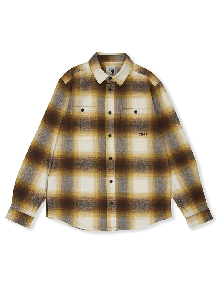 T&C Surf Designs Europe Heavy Flannel Overshirt,