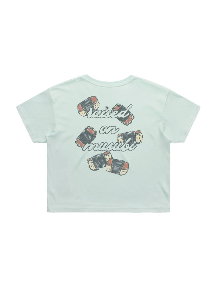Musubi Sketch Crop Tee - T&C Surf Designs