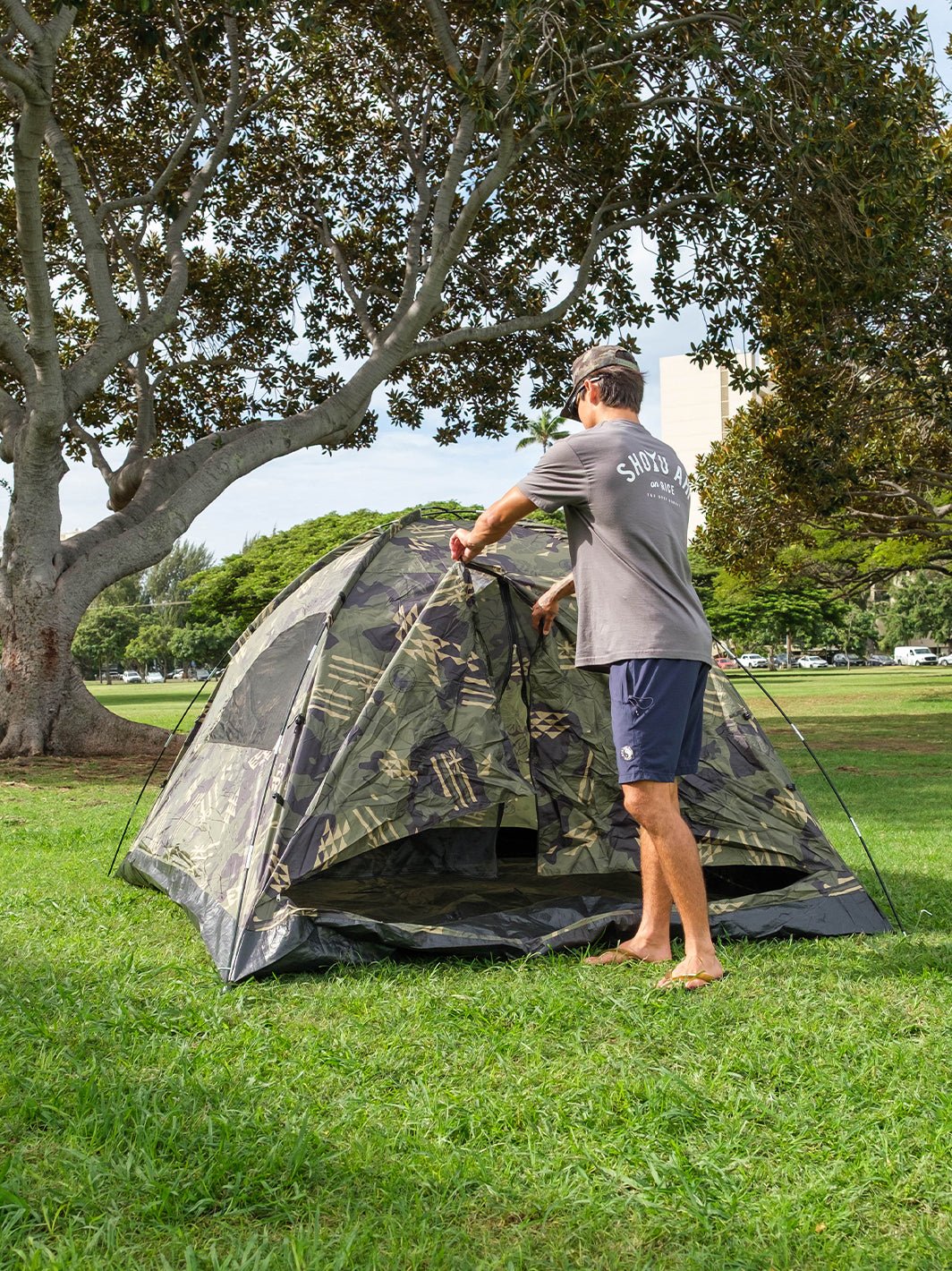 Camo Kalo Tent - T&C Surf Designs