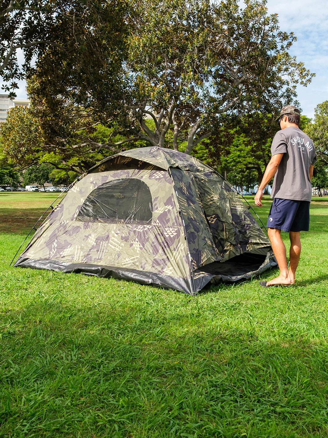 Camo Kalo Tent - T&C Surf Designs