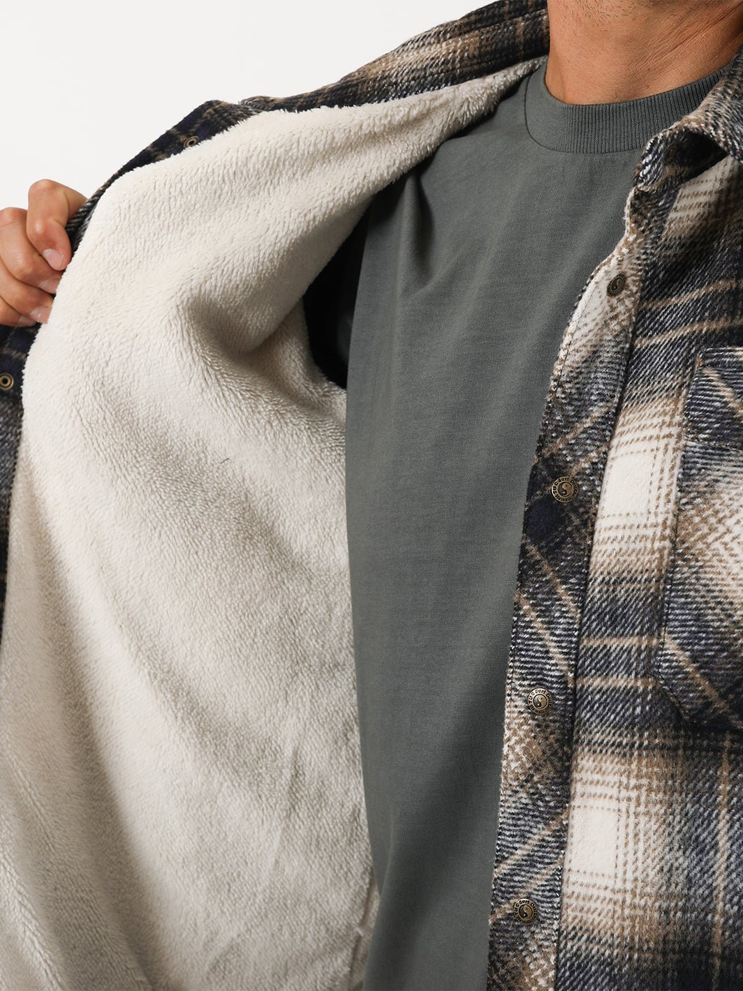 T&C Surf Designs Australia Canyon Sherpa Flannel,