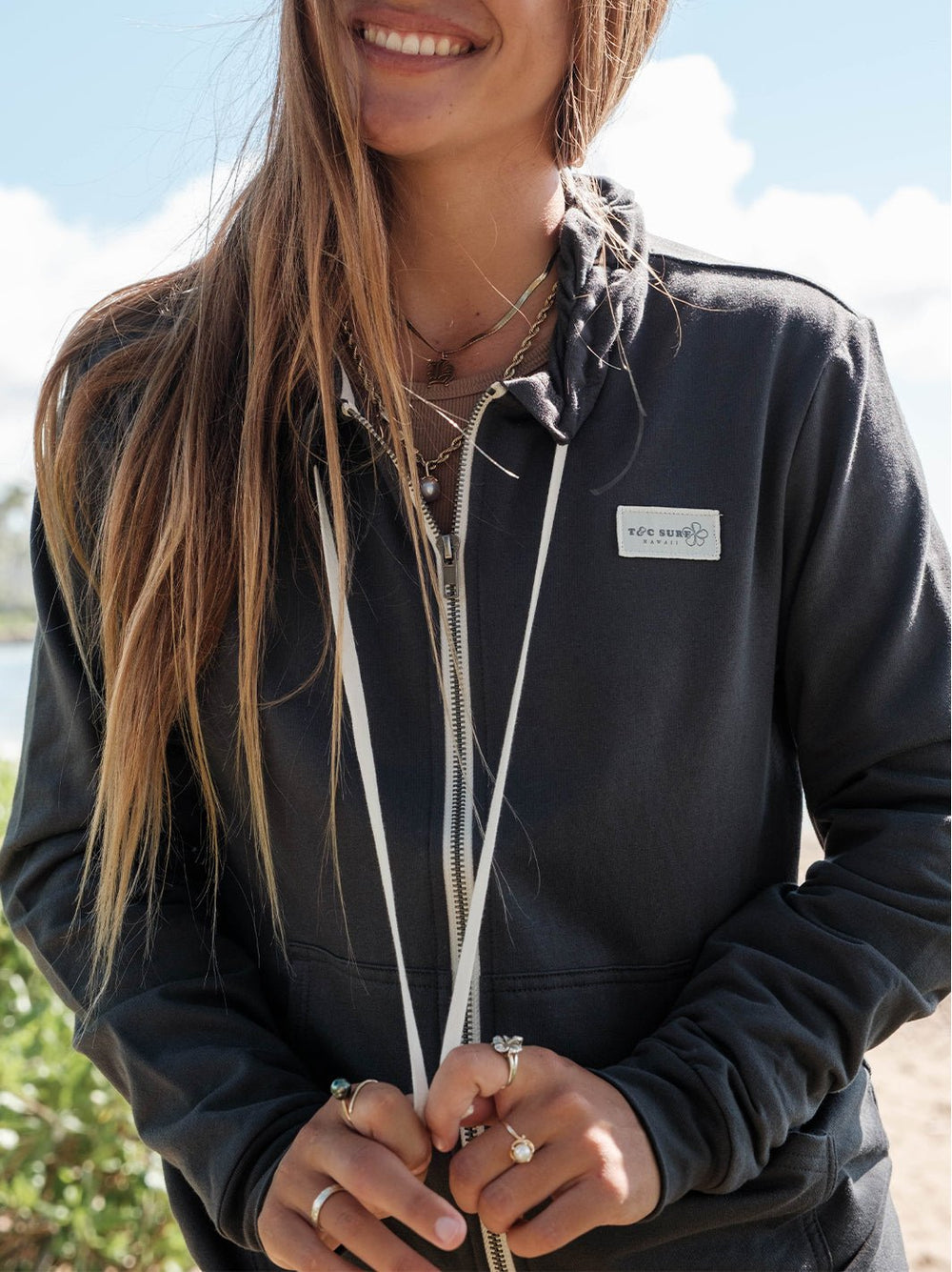 Piven Zip Hoodie - T&C Surf Designs